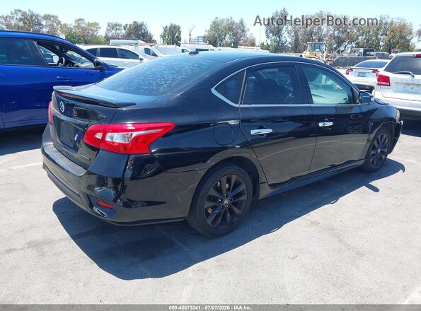 3N1AB7APXJY269622 2018 NISSAN SENTRA Black Rear right