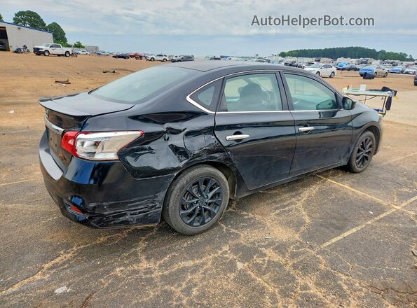 3N1AB7APXJY278112 2018 NISSAN SENTRA Black Trasero derecho