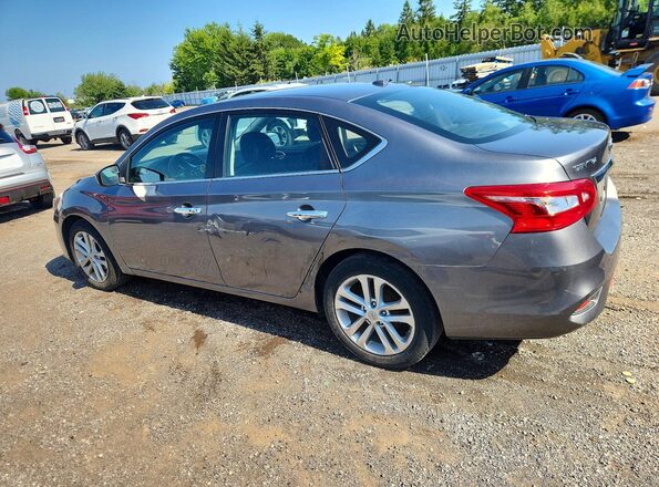 3N1AB7APXJY279616 2018 NISSAN SENTRA Gray Rear left