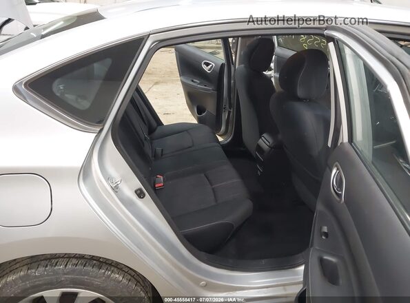 3N1AB7APXJY292222 2018 NISSAN SENTRA Silver VIN sticker view