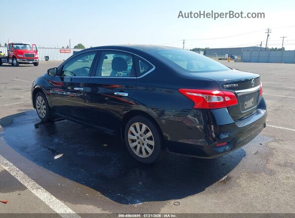 3N1AB7APXJY294617 2018 NISSAN SENTRA Black Հետևի ձախ