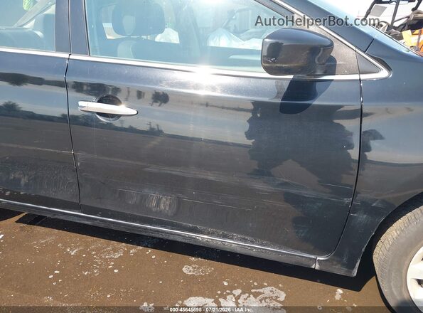 3N1AB7APXJY294617 2018 NISSAN SENTRA Black Դիմացի տեսք