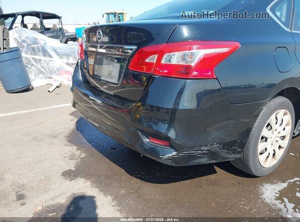3N1AB7APXJY294617 2018 NISSAN SENTRA Black Սալոնի հետևի տեսք