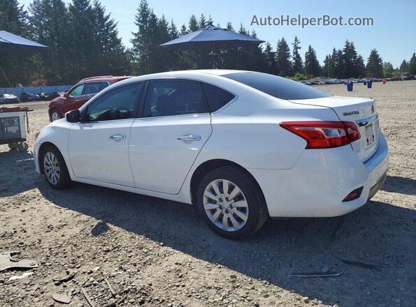 3N1AB7APXJY315076 2018 NISSAN SENTRA White Задня ліва чверть