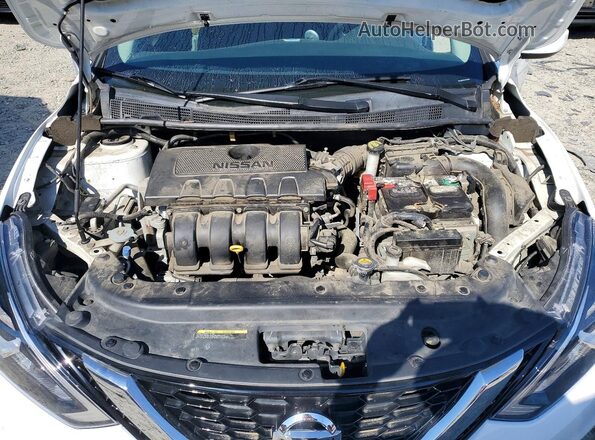 3N1AB7APXJY315076 2018 NISSAN SENTRA White Вид задньої частини салону