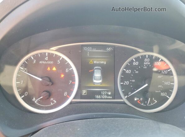3N1AB7APXJY315076 2018 NISSAN SENTRA White Вид щитка приладів