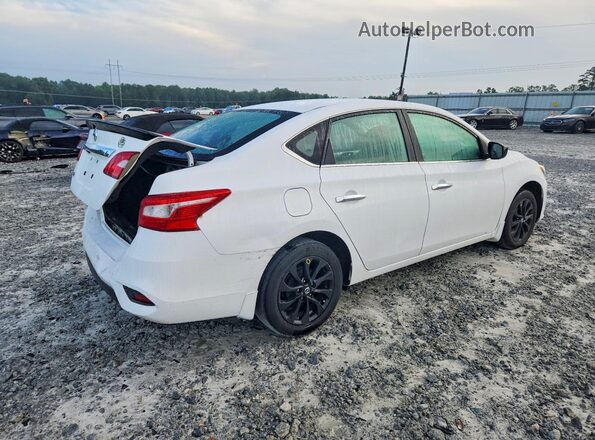 3N1AB7APXJY337255 2018 NISSAN SENTRA White Rear right