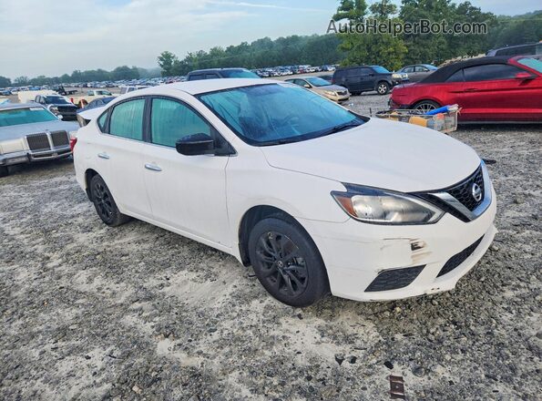 3N1AB7APXJY337255 2018 NISSAN SENTRA White Front right