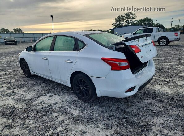 3N1AB7APXJY337255 2018 NISSAN SENTRA White Rear left