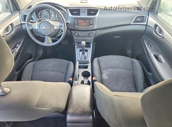 3N1AB7APXJY337255 2018 NISSAN SENTRA White Dashboard view