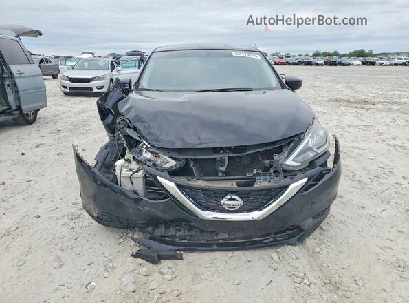 3N1AB7APXJY345114 2018 NISSAN SENTRA Black Вид спереду