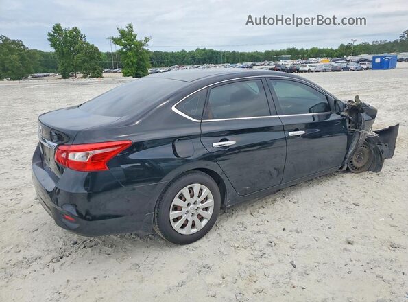 3N1AB7APXJY345114 2018 NISSAN SENTRA Black Задня права чверть