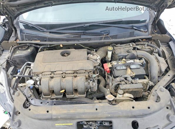 3N1AB7APXJY345114 2018 NISSAN SENTRA Black Вид задньої частини салону