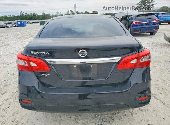 3N1AB7APXJY345114 2018 NISSAN SENTRA Black Вид ззаду