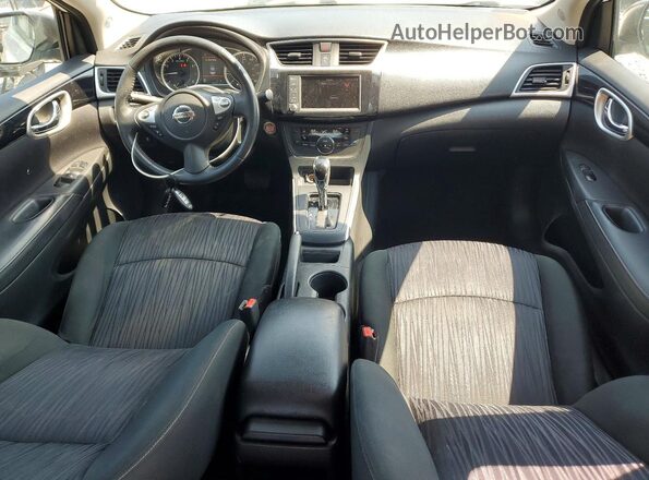 3N1AB7APXKL613562 2019 NISSAN SENTRA White Dashboard view