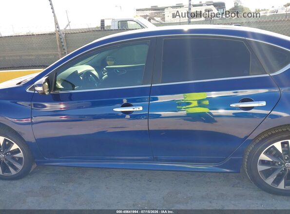 3N1AB7APXKY202360 2019 NISSAN SENTRA Blue სალონის 360-გრადუსიანი ხედი