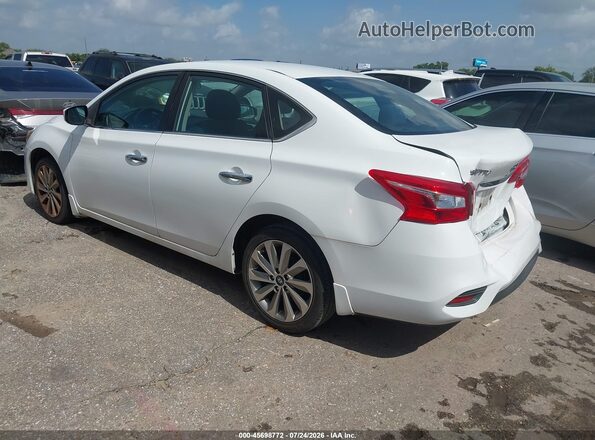 3N1AB7APXKY235679 2019 NISSAN SENTRA White Задня ліва чверть