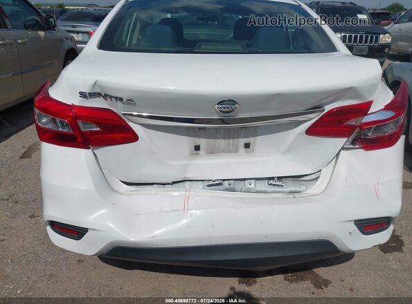 3N1AB7APXKY235679 2019 NISSAN SENTRA White Вид спереду