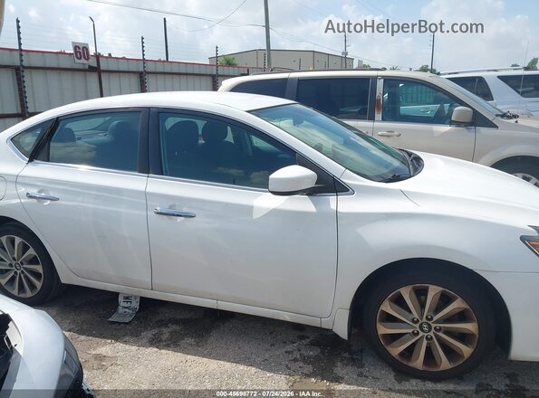 3N1AB7APXKY235679 2019 NISSAN SENTRA White Вид задньої частини салону