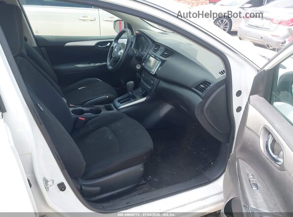 3N1AB7APXKY235679 2019 NISSAN SENTRA White Вид салону спереду