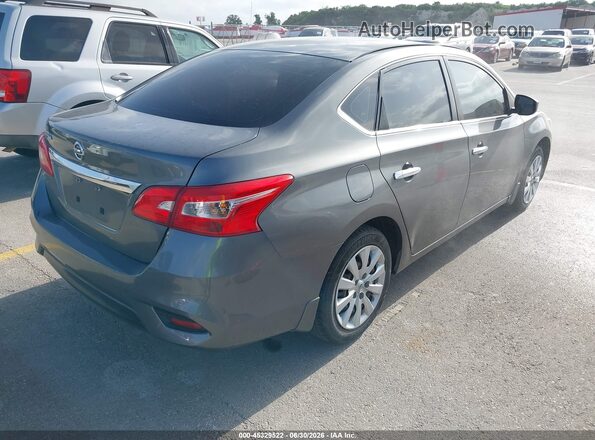 3N1AB7APXKY248075 2019 NISSAN SENTRA Silver Tył prawy