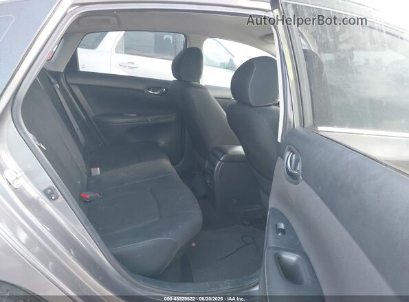 3N1AB7APXKY248075 2019 NISSAN SENTRA Silver Widok naklejki z numerem VIN