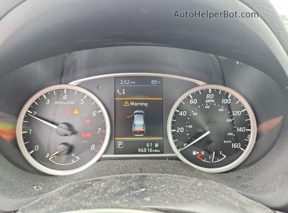 3N1AB7APXKY266625 2019 NISSAN SENTRA Black Vista del cuadro de instrumentos