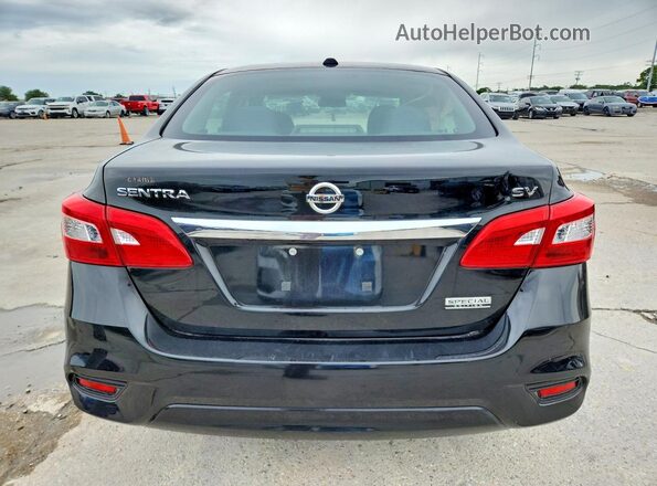 3N1AB7APXKY266625 2019 NISSAN SENTRA Black Vista trasera