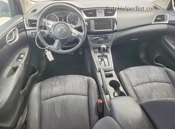 3N1AB7APXKY266625 2019 NISSAN SENTRA Black Vista del salpicadero