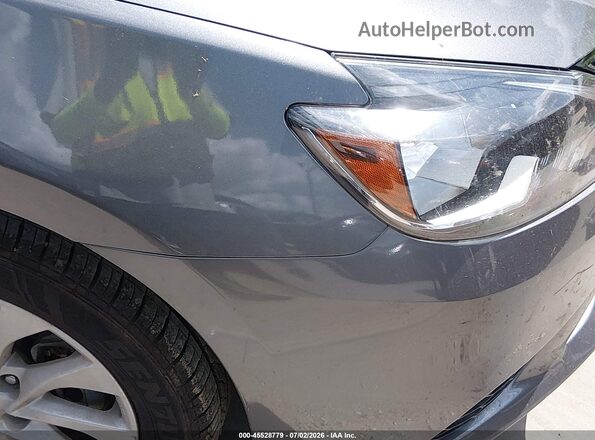 3N1AB7APXKY279763 2019 NISSAN SENTRA Gray Vista frontal
