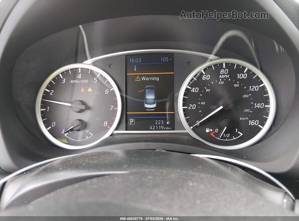 3N1AB7APXKY279763 2019 NISSAN SENTRA Gray Vista de los asientos traseros