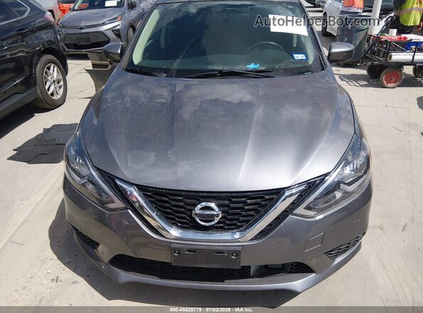 3N1AB7APXKY279763 2019 NISSAN SENTRA Gray Vista interior trasera