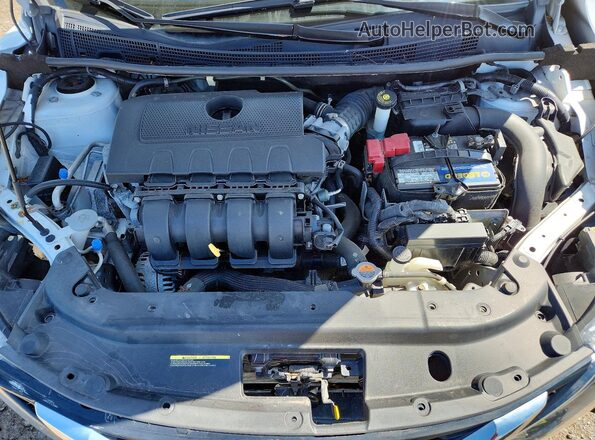 3N1AB7APXKY322174 2019 NISSAN SENTRA Белый Вид задней части салона