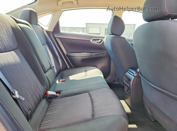 3N1AB7APXKY322174 2019 NISSAN SENTRA Белый Вид задних сидений