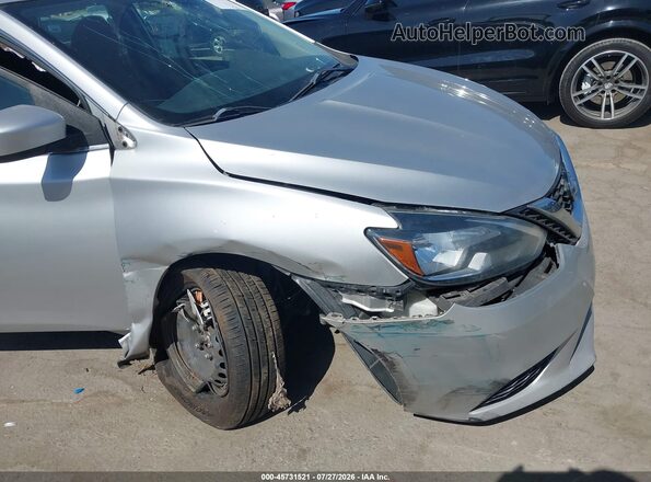 3N1AB7APXKY325009 2019 NISSAN SENTRA Серый Вид спереди