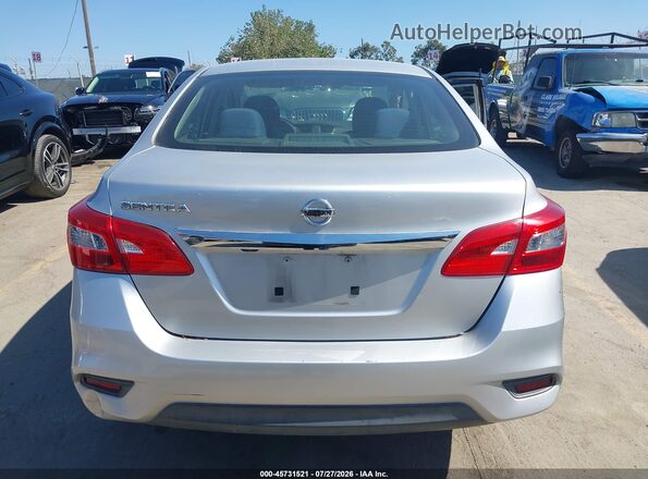3N1AB7APXKY325009 2019 NISSAN SENTRA Серый 