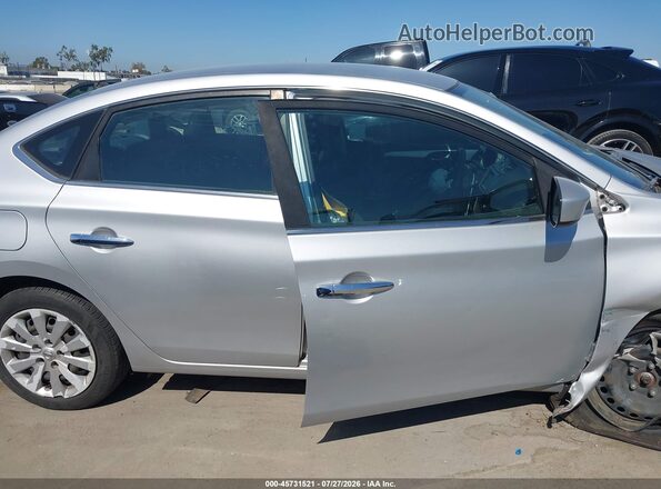 3N1AB7APXKY325009 2019 NISSAN SENTRA Серый Вид задней части салона