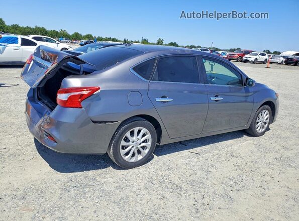 3N1AB7APXKY372007 2019 NISSAN SENTRA Charcoal Հետևի աջ