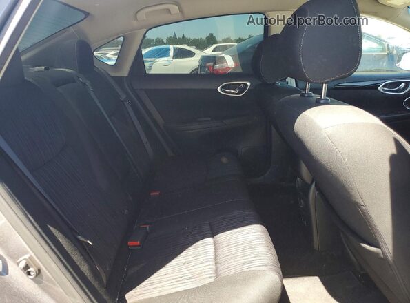 3N1AB7APXKY372007 2019 NISSAN SENTRA Charcoal Հետևի նստատեղերի տեսք