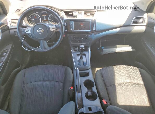 3N1AB7APXKY372007 2019 NISSAN SENTRA Charcoal Առջևի վահանակի տեսք
