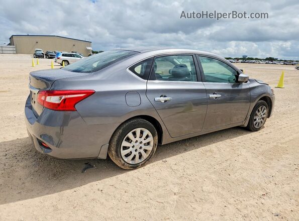 3N1AB7APXKY380978 2019 NISSAN SENTRA Gray უკანა მარჯვენა
