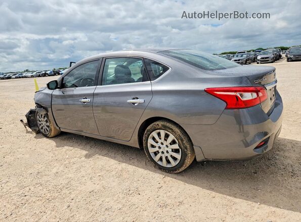 3N1AB7APXKY380978 2019 NISSAN SENTRA Gray უკანა მარცხენა