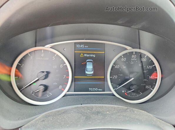 3N1AB7APXKY380978 2019 NISSAN SENTRA Gray ხელსაწყოთა პანელის ხედი