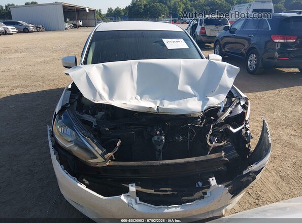 3N1AB7APXKY399949 2019 NISSAN SENTRA White Вид щитка приладів