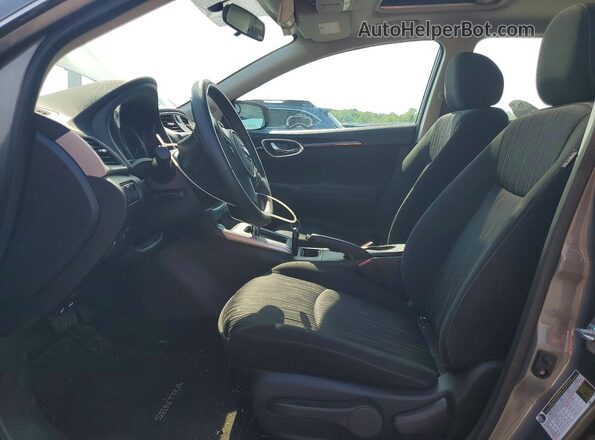 3N1AB7APXKY402400 2019 NISSAN SENTRA Gray Вид салону спереду