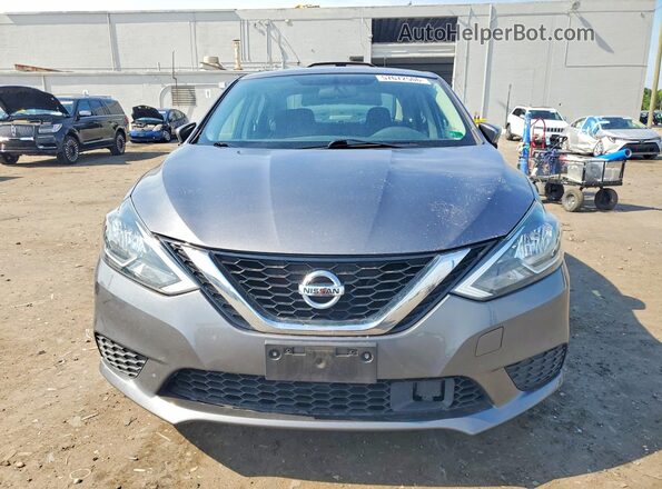 3N1AB7APXKY402400 2019 NISSAN SENTRA Gray Вид спереду