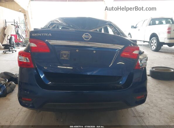 3N1AB7APXKY408942 2019 NISSAN SENTRA Dark Blue 