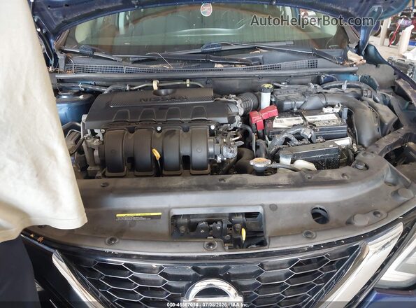 3N1AB7APXKY408942 2019 NISSAN SENTRA Dark Blue Հետևի տեսք