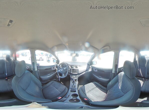 3N1AB7APXKY410187 2019 NISSAN SENTRA Blue VIN sticker view