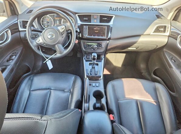 3N1AB7APXKY417916 2019 NISSAN SENTRA Gray Вид панелі приладів